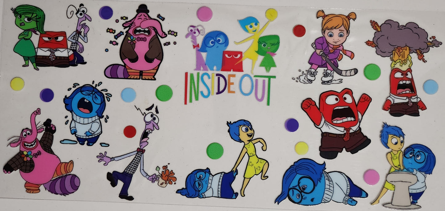 Inside out- 16 oz UV DTF Wraps