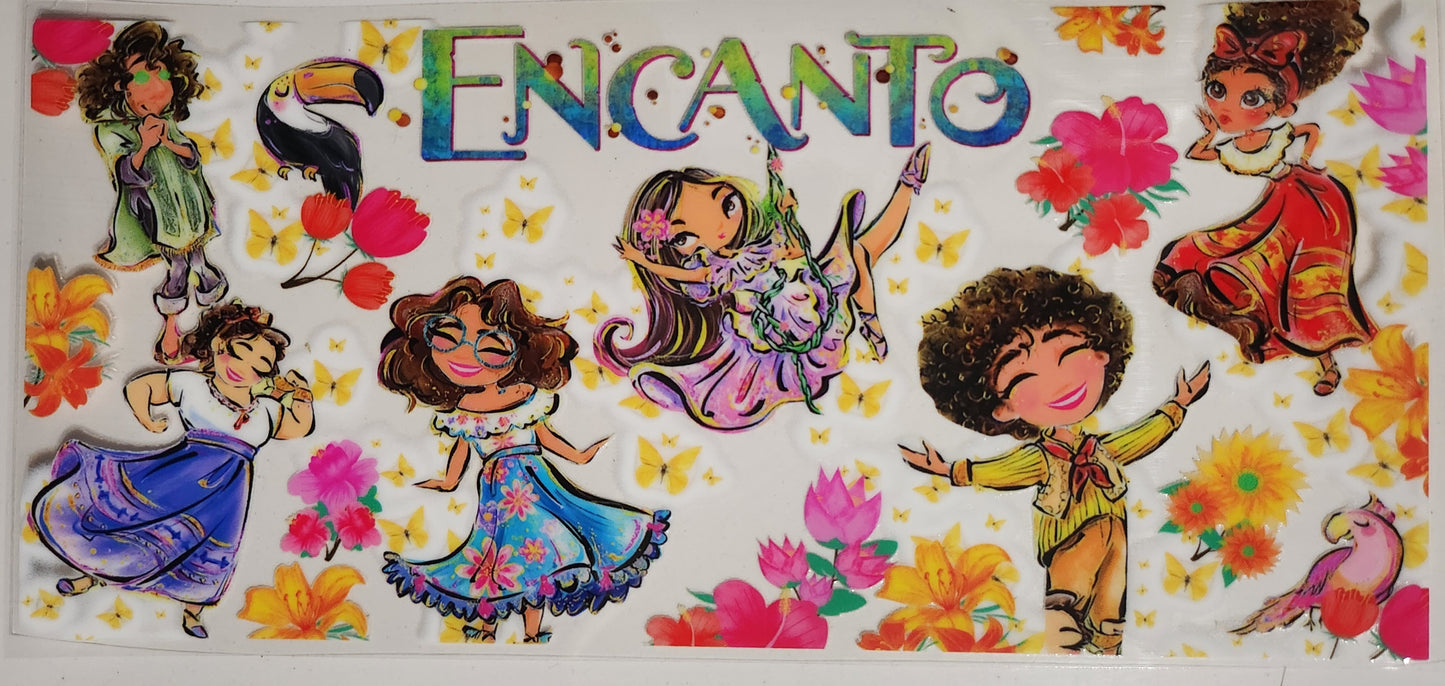 Encanto - 16 oz UV DTF Wraps