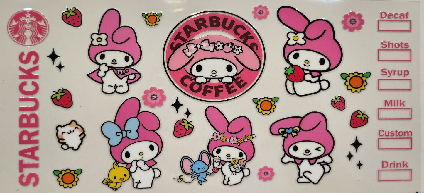 E95 - 16 oz UV DTF wraps