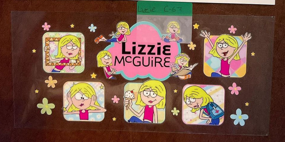 Lizzie - 16 oz UV DTF Wraps