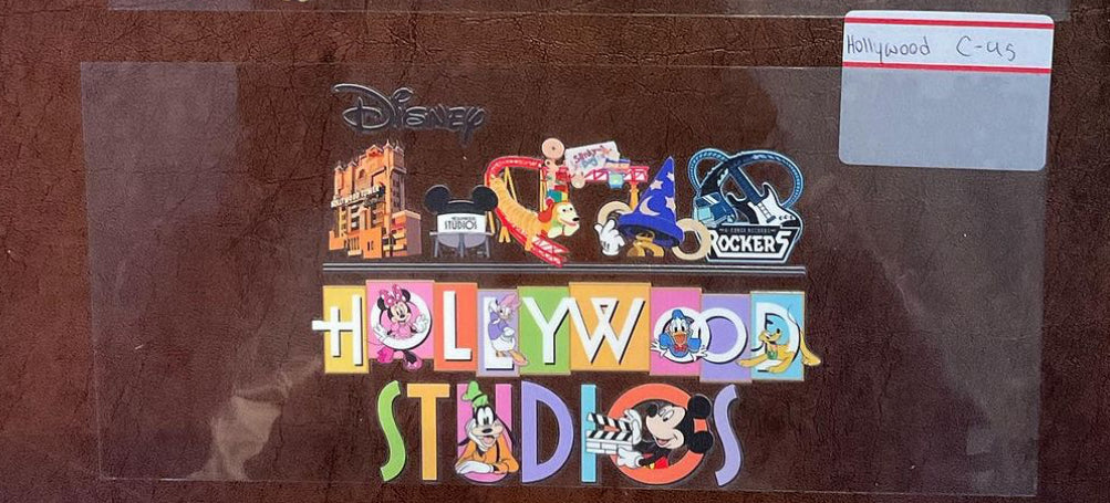 Hollywood - 16 oz UV DTF Wraps