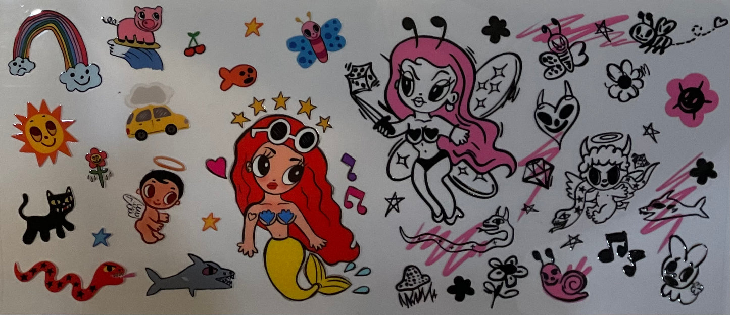 Karol G - 16 oz UV DTF Wraps.