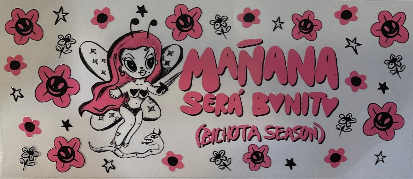 Karol G -16 oz UV DTF Wraps.