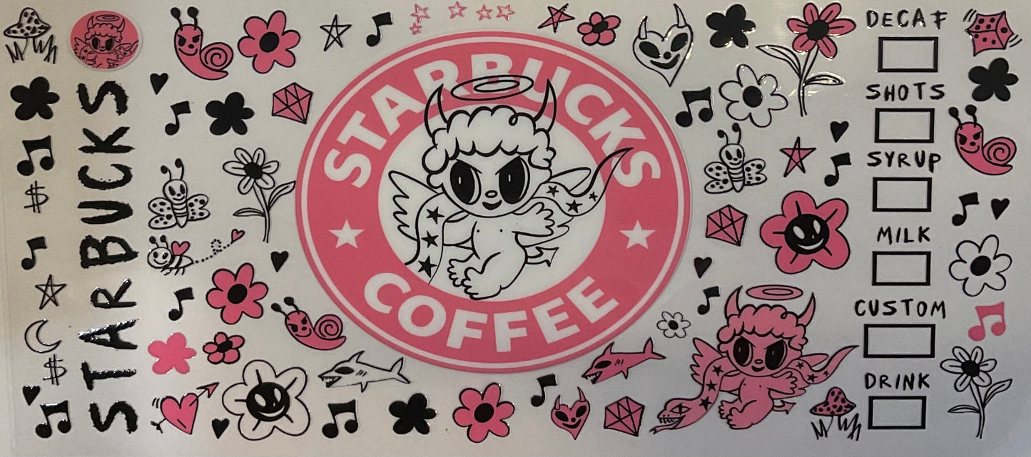 Karol G - 16 oz UV DTF Wraps.