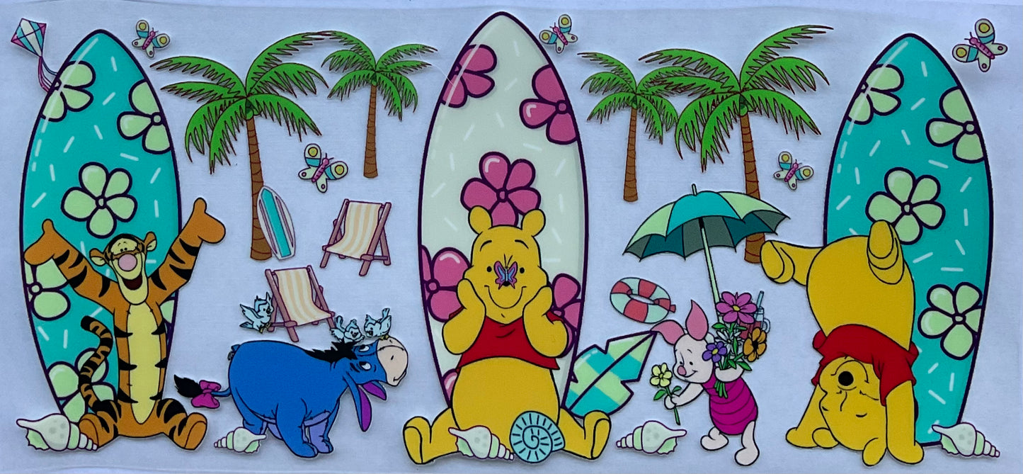 Winnie The Pooh - 16 oz UV DTF Wraps.