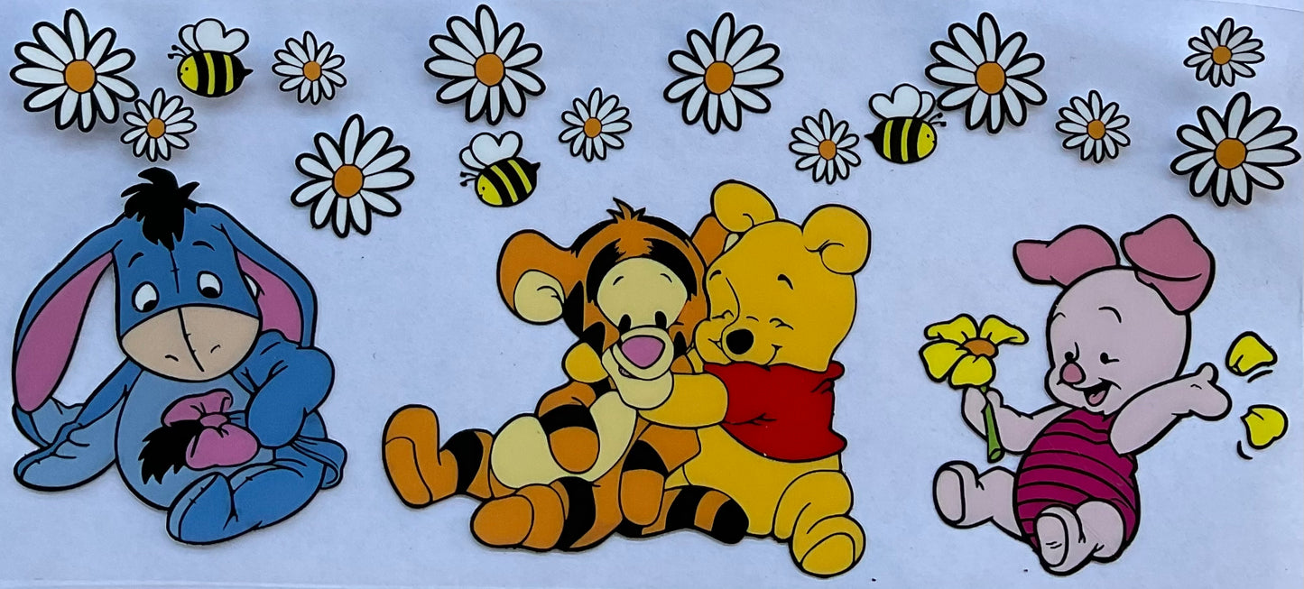Winnie The Pooh - 16 oz UV DTF Wraps