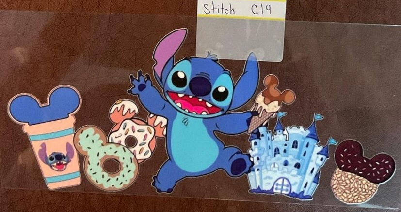 Stitch - 16 oz UV DTF Wraps