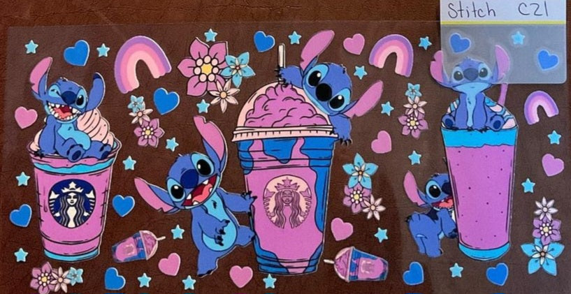 Stitch - 16 oz UV DTF Wraps