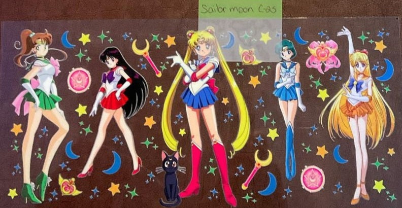 Sailor Moon - 16 oz UV DTF Wraps