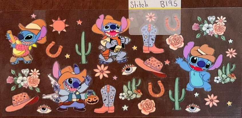 Stitch - 16 oz UV DTF Wraps