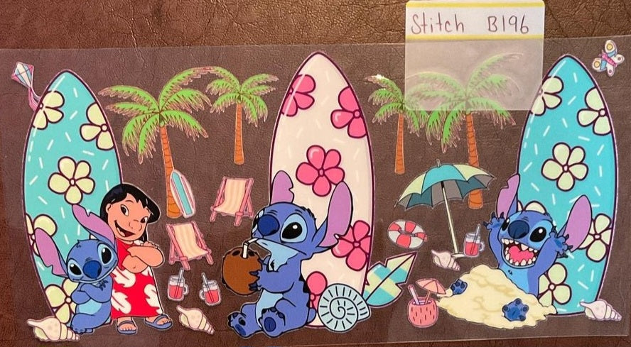 Stitch - 16 oz UV DTF Wraps