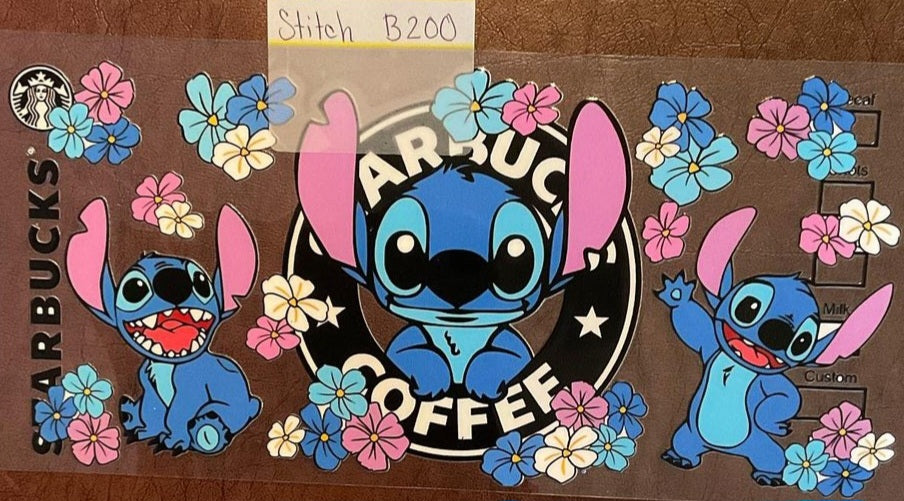 Stitch - 16 oz uv dtf wraps