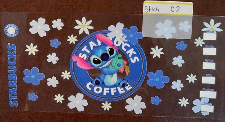 Stitch - 16 oz UV DTF Wraps