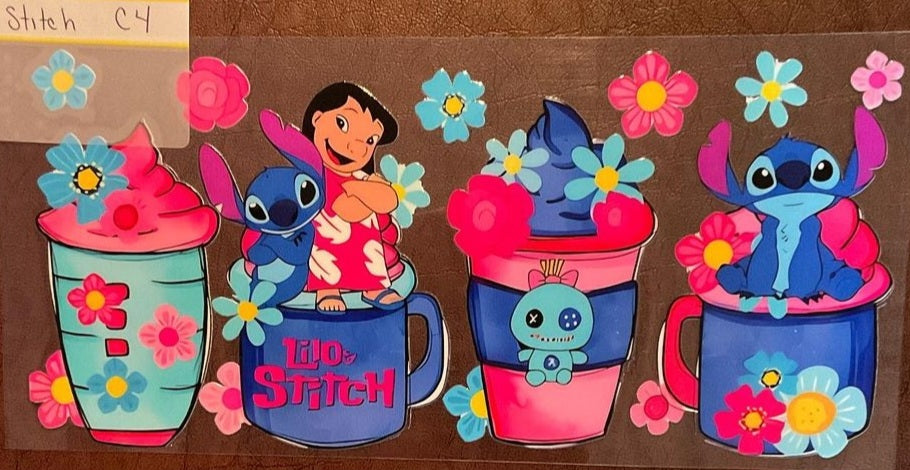 Stitch - 16 oz UV DTF Wraps