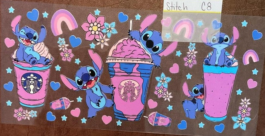 Stitch - 16 oz UV DTF Wraps