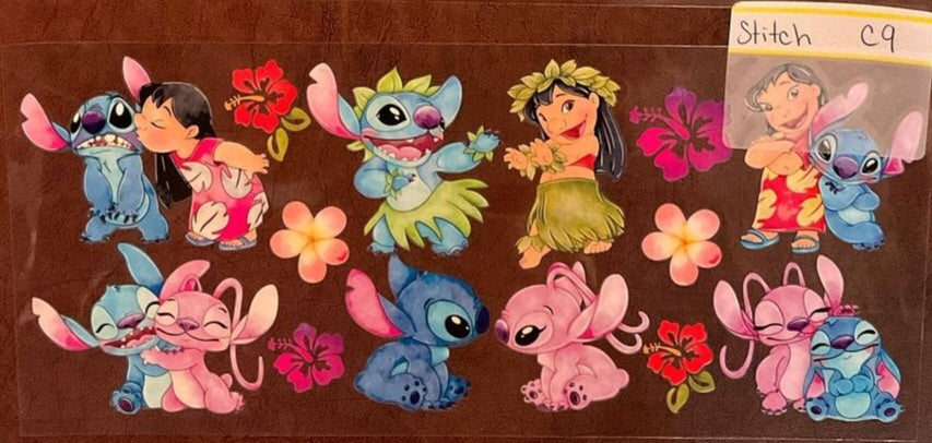 Stitch 16 oz UV DTF Wraps