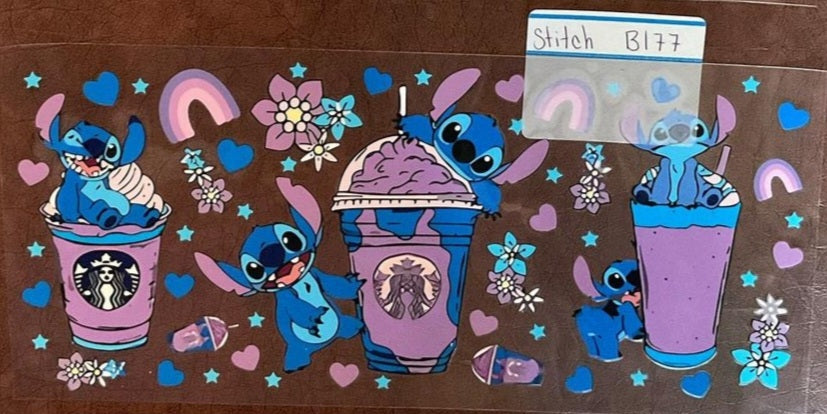 Stitch - 16 oz UV DTF Wraps