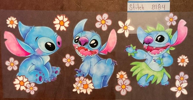 Stitch - 16 oz UV DTF Wraps