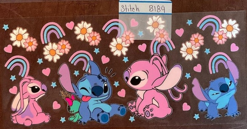 Stitch - 16 oz UV DTF Wraps