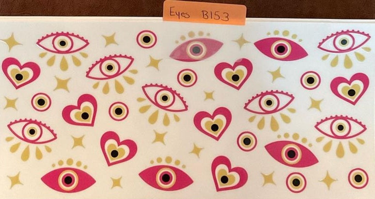 Eyes - 16 oz UV DTF Wraps