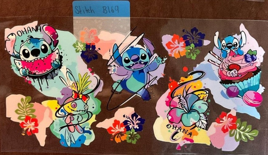 Stitch - 16 oz UV DTF Wraps