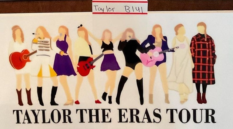 Taylor - 16 oz uv dtf wraps