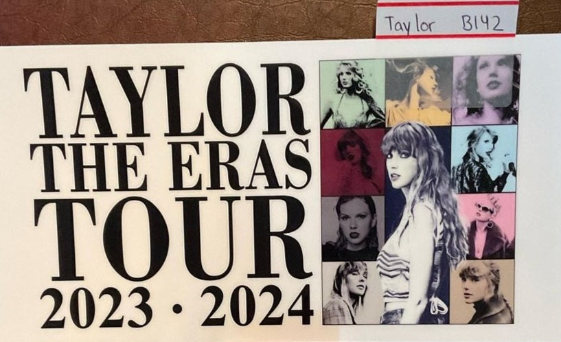 Taylor - 16 oz uv dtf wraps