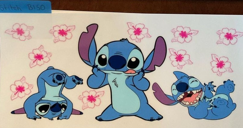 Stitch - 16 oz UV DTF Wraps