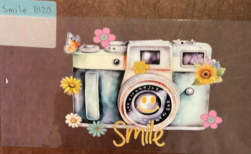 Smile - 16 oz UV DTF Wraps