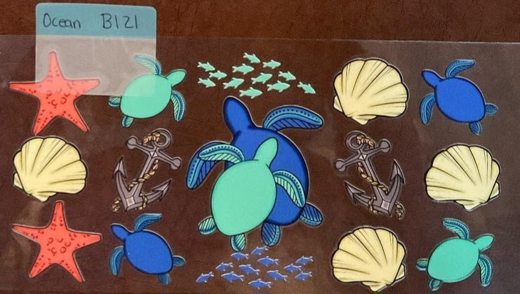 Ocean - 16 oz UV DTF Wraps