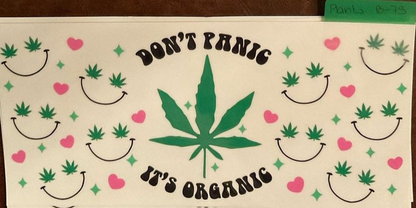 Plants - 16 oz UV DTF Wraps