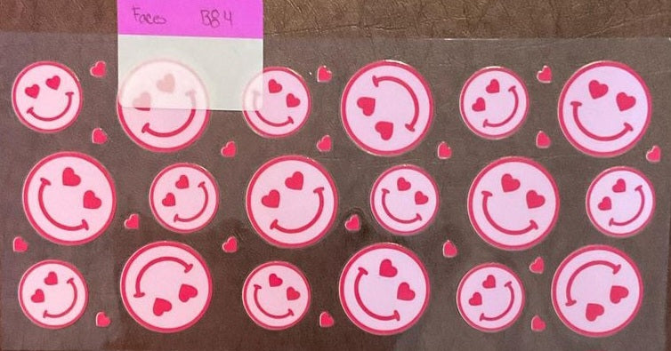 Faces - 16 oz UV DTF Wraps