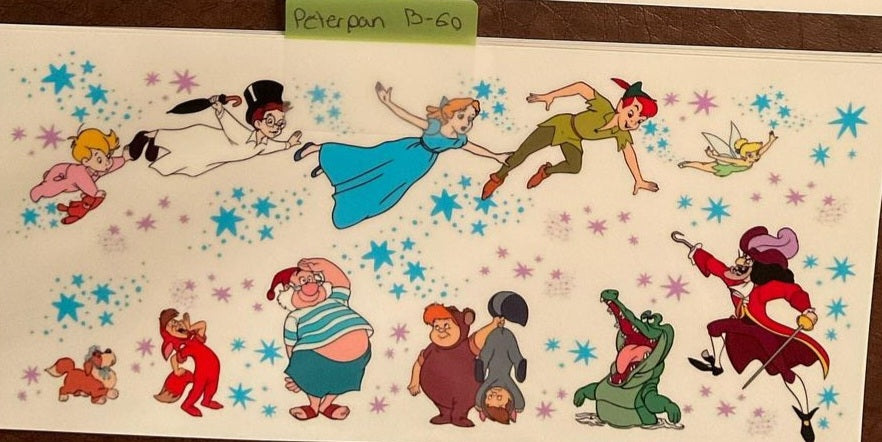 Peterpan - 16 oz UV DTF Wraps