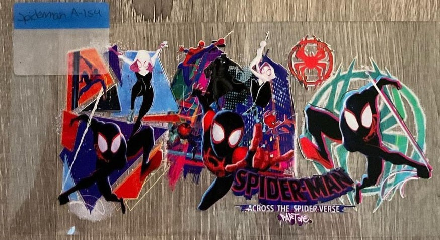 Spiderman - 16 oz UV DTF Wraps