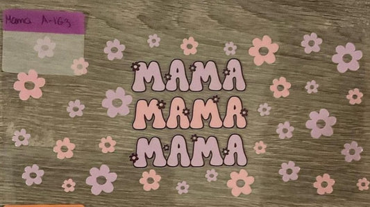 Mama - 16 oz UV DTF Wraps