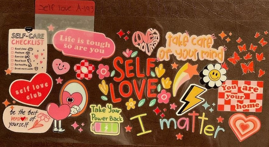 Self Love - 16 oz UV DTF Wraps