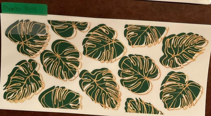 Plants - 16 oz UV DTF Wraps