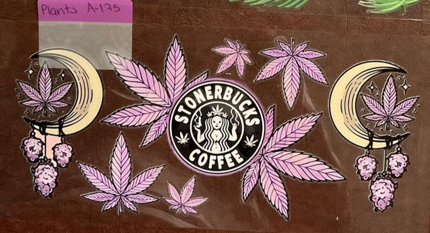 Plants - 16 oz UV DTF Wraps