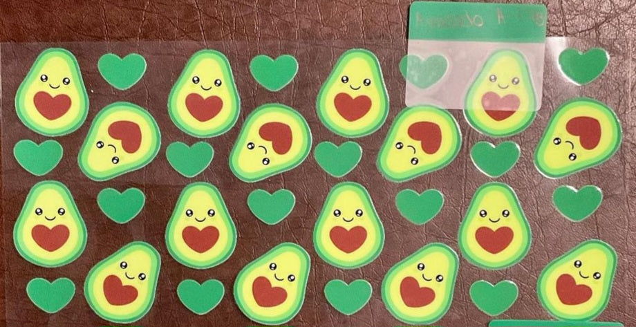 Avocado - 16 oz UV DTF Wraps