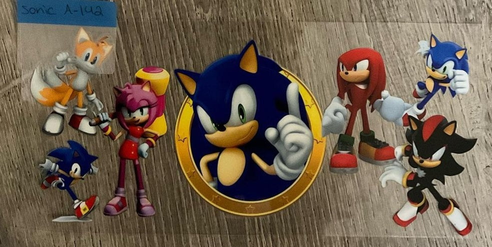 Sonic - 16 oz UV DTF Wraps