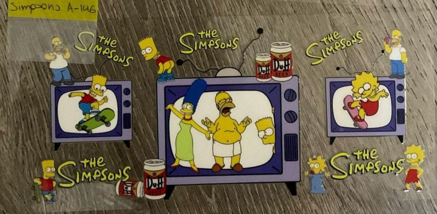 Simpson - 16 oz UV DTF Wraps