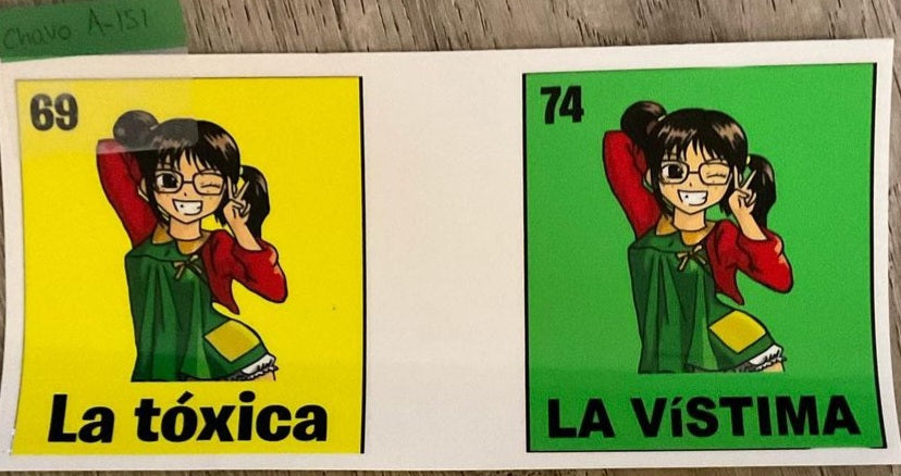 Chilindrina - 16 oz UV DTF Wraps