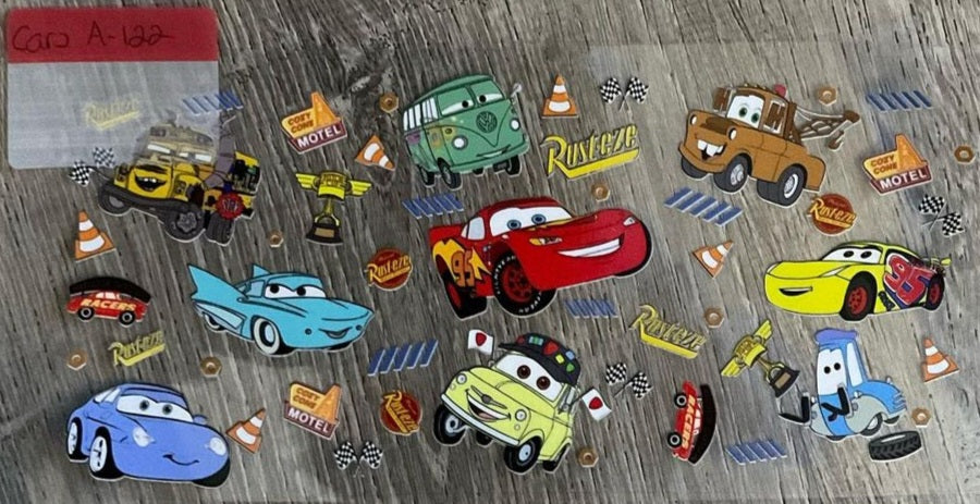 Cars - 16 oz UV DTF Wraps