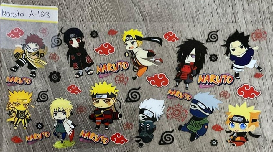 Naruto - 16 oz UV DTF Wraps