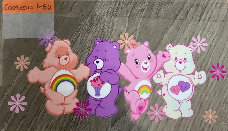 Care bears - 16 oz UV DTF Wraps