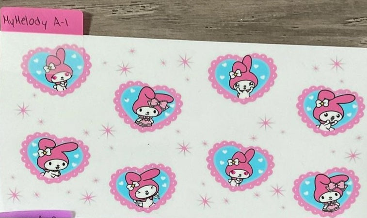 Hello kitty - 16 oz UV DTF wraps