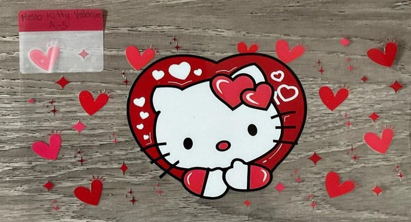 Hello kitty - 16 oz UV DTF Wraps