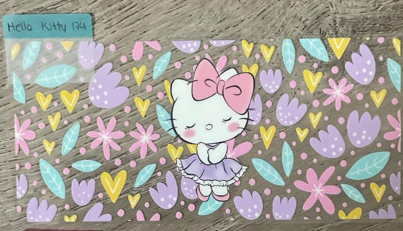 Hello kitty - 16 oz UV DTF Wraps