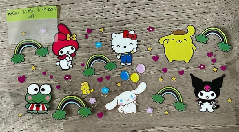 #189 - 16. oz UV DTF Wraps