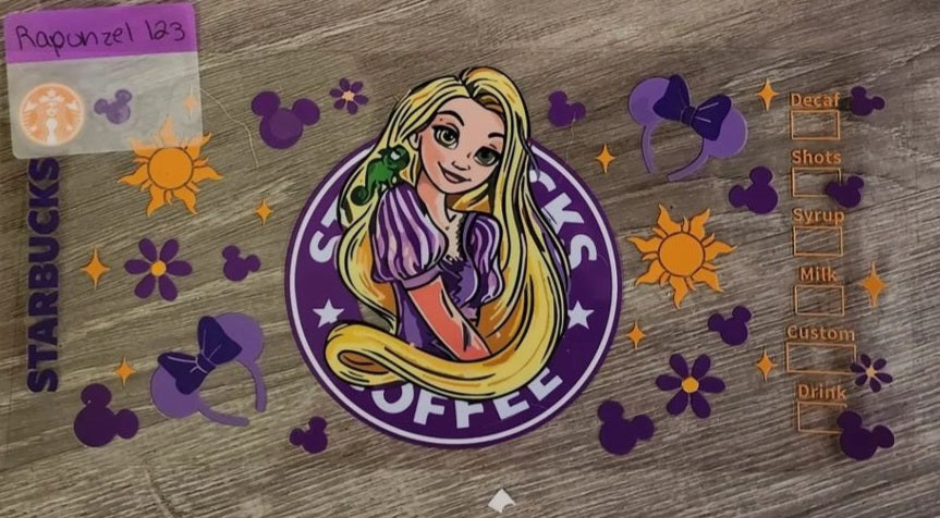 #123 - 16 oz UV DTF Wraps